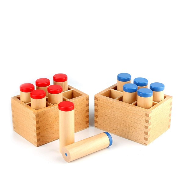 Yanhan Education Sound Cylinder Set Montessori Sensorial Material Sound Box