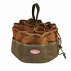 BUCKET BOSS 10 in. Parachute Parts Tool Bag in Brown