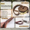 Correa de Cuero para Perros de 1,8 M X 1,9