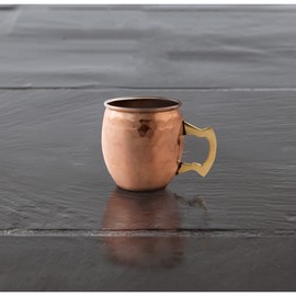 Twine Old Kentucky Home Moscow Mule - Juego de 2 vasos de chupito (2 unidades, 2 onzas), color cobre
