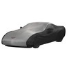 1997-2004 Corvette Intro-Tech Black Silver Car Cover with Logo