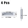 Crapyt 4 Pcs Pocket Door Handles, 4.72" Closet Door Finger