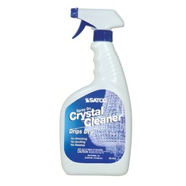 Satco 90-934 - CRYSTAL CHANDELIER CLEANER - 32 Ounces - Trigger Spray On Bottle
