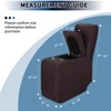 PureFit Recliner Console Cover for Reclining Couch Covers, Super Stretch