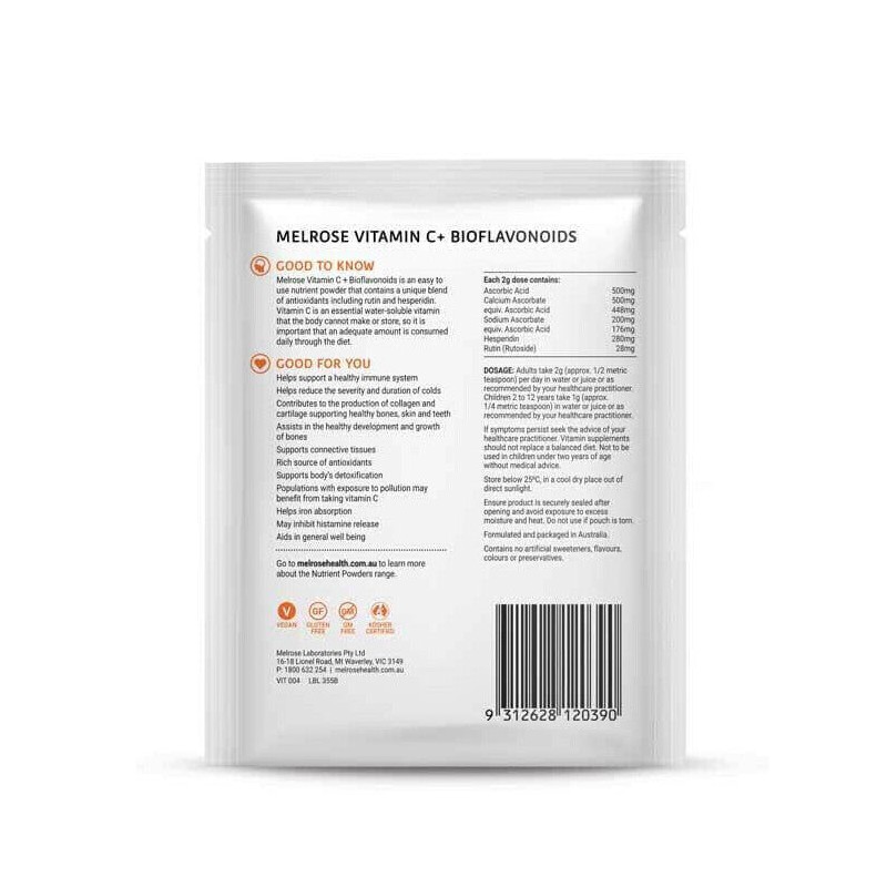 Melrose Vitamin C Bioflavonoids, 100g