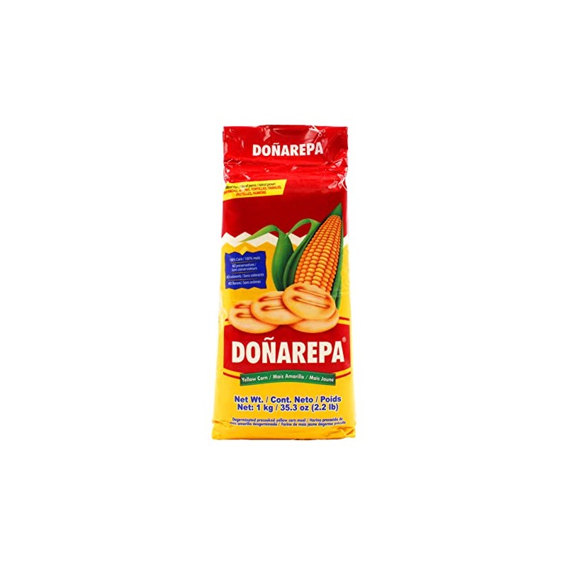 Donarepa Precooked Yellow Corn Meal, 35.2 Oz