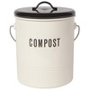 Now Designs - cubeta de Basura para Compost, diseño clásico,