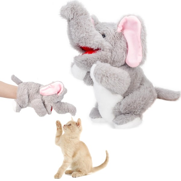 Cat Wrestling Toy Puppet - Bite-Resistant Cat Wrestling Glove for