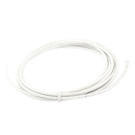 uxcell 3 Meter/10ft 2mm2 230C Flexible Silicone High Temperature Braided Wire Cable White