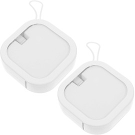 2 Piezas Organizador Pequeño para Ligas y Accesorios de Cabello Caja Portátil con Cierre Hermético y Diseño Compacto para Viaje y Almacenamiento Múltiple