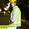 Molijysp Pack of 4 High Visibility Vests Car Reflective Safety