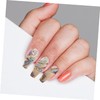 Baluue 1sheet Nail Art Stickers Shell Design Decals for Easy
