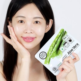 듀이 진정보습 알로에베라 에센스 마스크팩 (사은품 증정), 100개입, 1개 Dewy Moisture Aloe Vera Essence Mask Pack (Gift Included), 100 Pieces, 1 Each