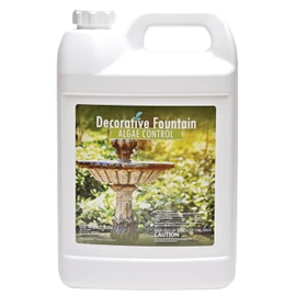 Fountain Algaecide and Clarifier - Gallon - Kills and Inhibits All Types of Algae Growth, Formulated for Small Ponds and Water Features, Treats up to 128,000 Gallons