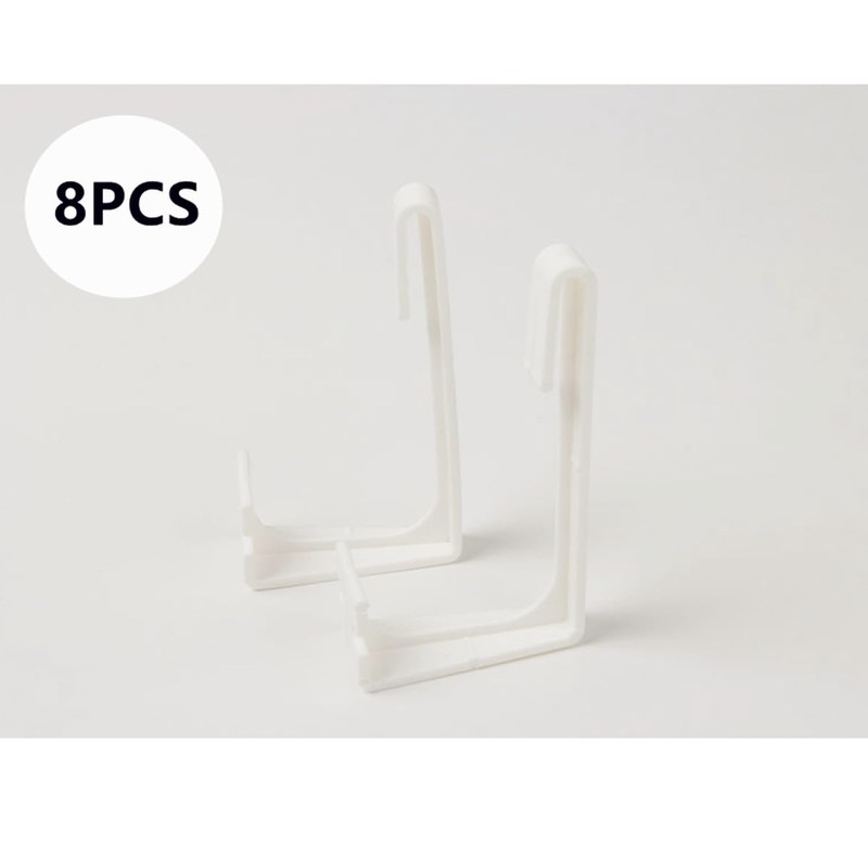 8 pcs RV Drapes Retainer, Plastic Caravan Curtain Retainer, Camping