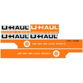 NYLINT  U-HAUL OVER THE CAB ONE WAY TRUCK SET