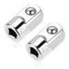 2pcs Socket Adapter Socket Adapter Reducer Socket Adapter 1/4" Female