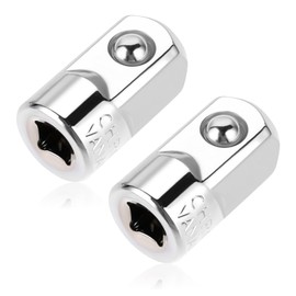 2pcs Socket Adapter Socket Adapter Reducer Socket Adapter 1/4" Female to 1/2" Male