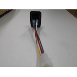 AMERICAN TECHNOLOGY *SKYLIGHT UP&DOWN MOMENTARY ROCKER SWITCH BLACK 6 PRONG RV FREE SHIP