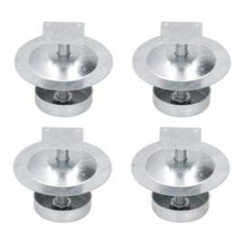 Tomotato 4 Set Beehive Feet, Anti Proof Hives Feet Stainless Steel Beehive Base Beekeeping Beehive Stand Bee Hives Tool for Beekeeper