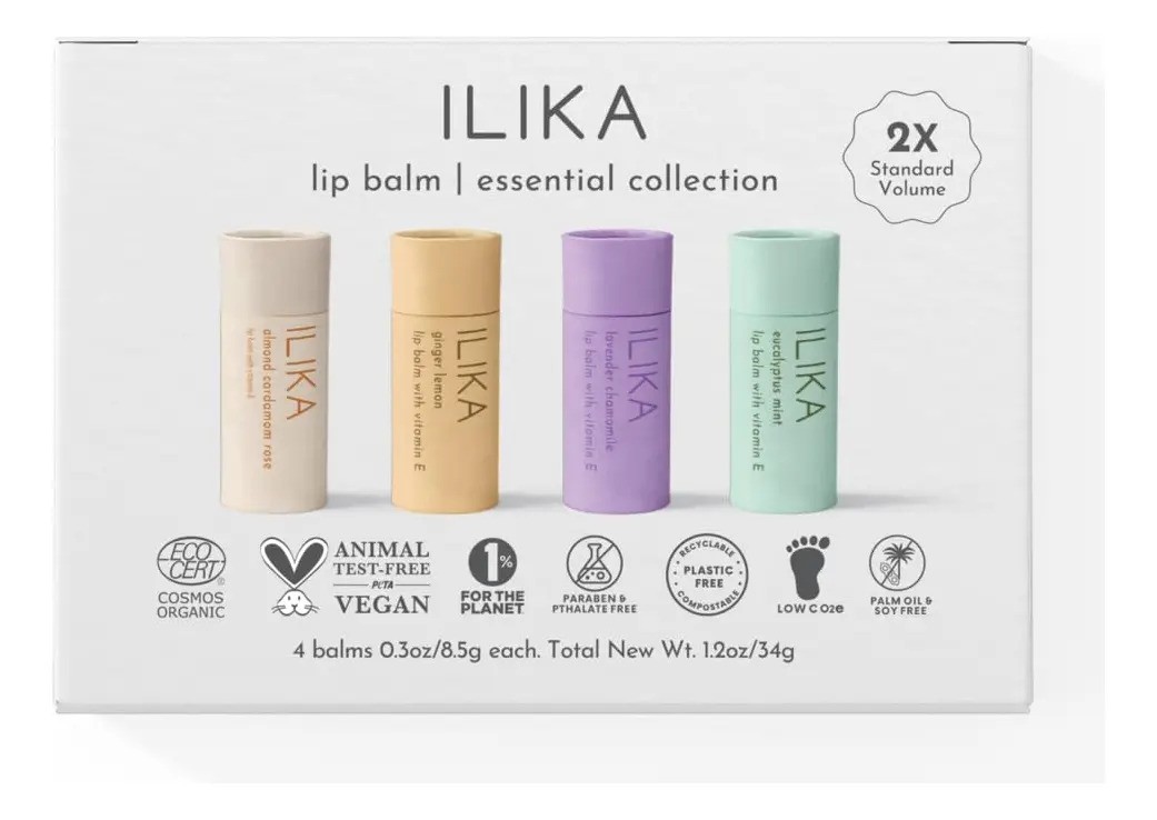 Bálsamo Labial Volumen Doble Orgánico 100  Vegetal Sin Plás