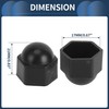 INFINAUTO Wheel Lug Nut Bolt Exterior 17mm Rims Tire Nut