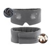 Sleep blindfold, blackout blindfold, eye mask, heating High-quality eye patch – dark gray