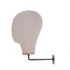 ZhuoYi Unpinnable Wall Mounted Mannequin Head For Wig Hat Display