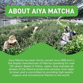 Aiya Matcha To Go paquetes de palos (10 por caja)                                                                                                     