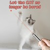 Jyeennar 1 Pack 2 in 1 LED Pointer Cat Toys,Funny