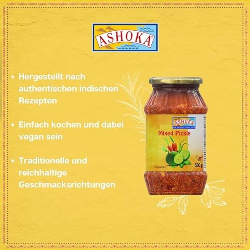 Ashoka Mixed Pickle, 500 g