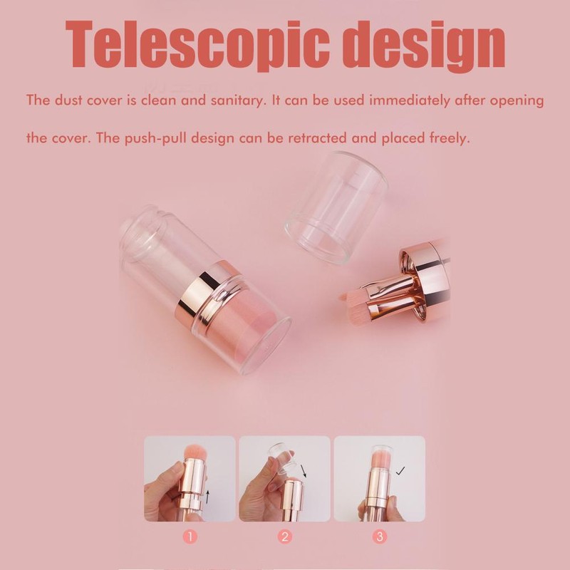 5 In 1 Makeup Brush Eyebrow Lip Eyeshadow Brush Makeup