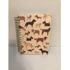 Flomo Dog Journal Tan Dog Lovers Notebook Spiral Bound Hardcover