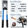 Tivorex Battery Cable Wire Lug Crimping Tool for AWG 8-1/0