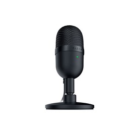 Razer Seiren Mini - USB Condenser Microphone for Streaming (Compact with Super Cardioid Polar Pattern, Tilt Stand, Built-in Shock Absorber) Black