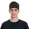 Night Sky Stars Moon Boho Style Sports Sweatband Head Bands