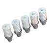 5Pcs Pneumatic Air Compressor Muffler High Pressure Resistant Air Exhaust