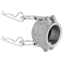 Dixon G200-DC-AL Aluminum A380 Global Type DC Cam and Groove Hose Fitting, Dust Cap, 2"