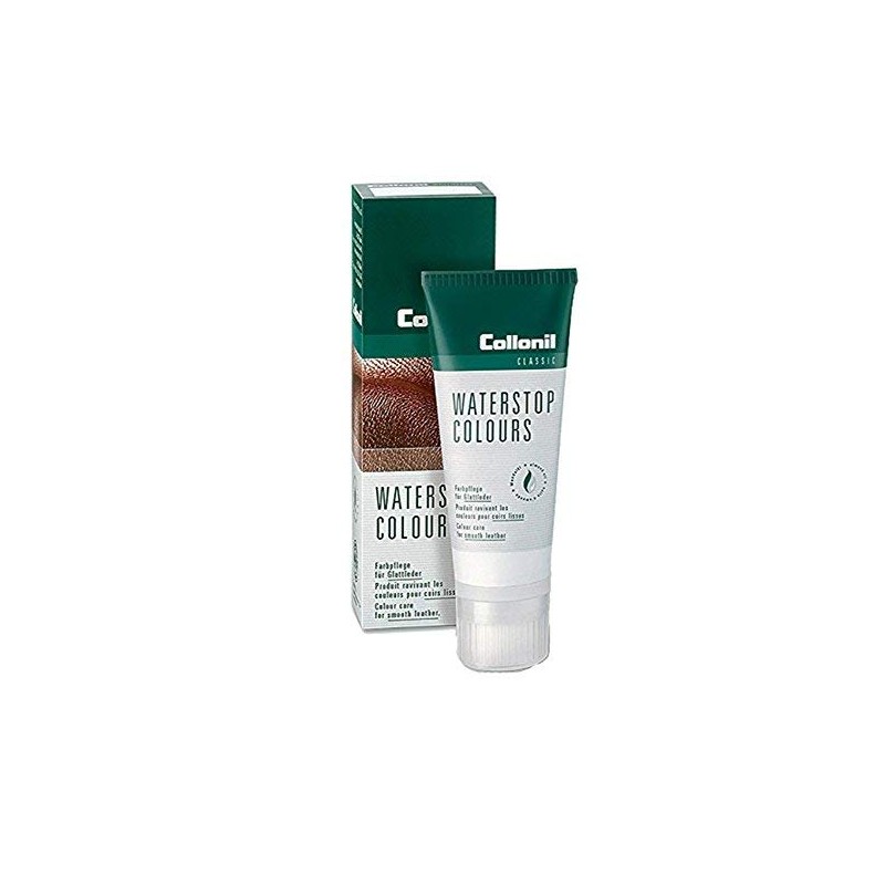 Collonil Waterstop Colors Shoe Cream, Dark Brown, 2.54 Ounces