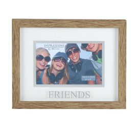 Juliana Friends Natural Wood Effect Photo Frame Suits 6" x 4" Photos