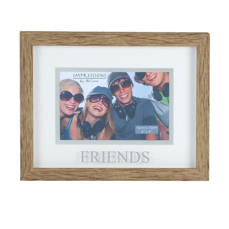 Juliana Friends Natural Wood Effect Photo Frame Suits 6" x
