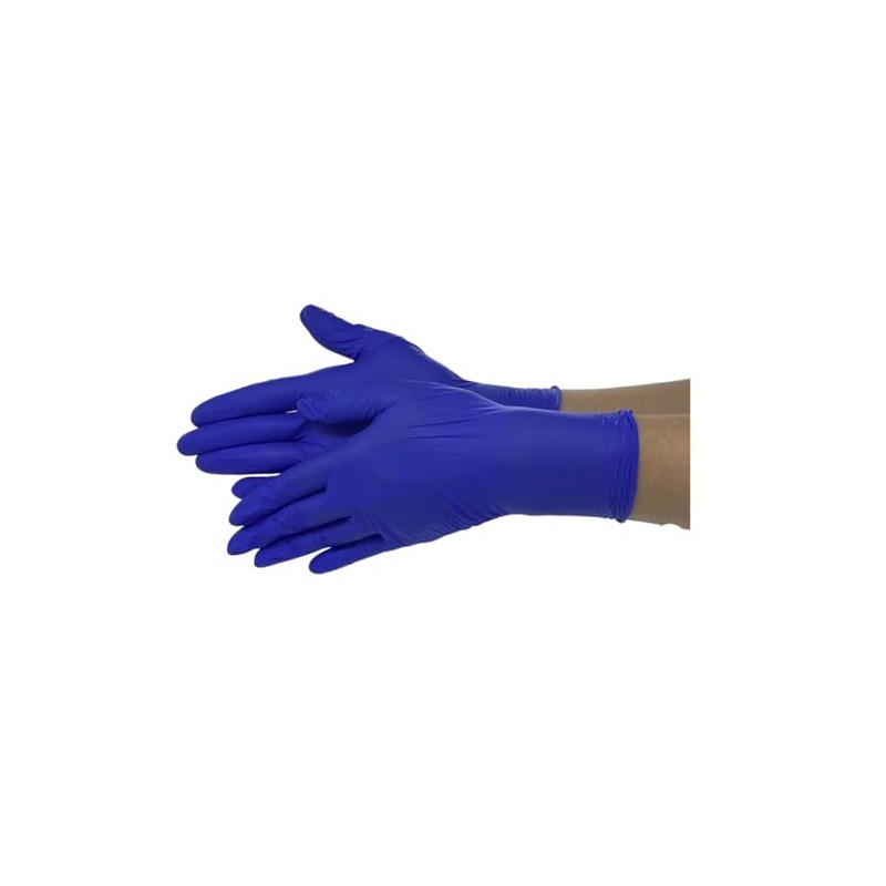 EBUNO No.578 Nitrile Ciel Dark Blue Powder Free Nitrile Rubber