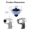 Empyreal Toilet Fill Valve Diaphragm Washer, Compatible with Geberit Impuls