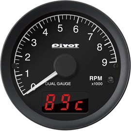 PIVOT DRXT Meter DUAL GAUGE RS Tachometer