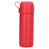 310ml Glass Cup with Lid Portable Dual Purpose Water Mug