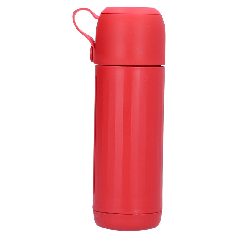 310ml Glass Cup with Lid Portable Dual Purpose Water Mug