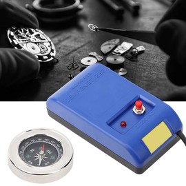 Watch Repair Demagnetizer and Compass Set (110V-220V) European Standard for Horlogereparatie Controler (European Regulation)