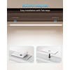 ASOKO Plug-in Under Cabinet Lighting, 24Inch LED Workbench Lights with