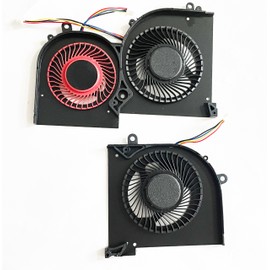 Fleshy Leaf CPU+GPU Cooling Fan Replacement for MSI GS65 Stealth GS65VR P65 MS-16Q2 MS-16Q1 MS-16Q3 16Q2-CPU-CW 16Q2-GPU-CW BS5005HS-U3N