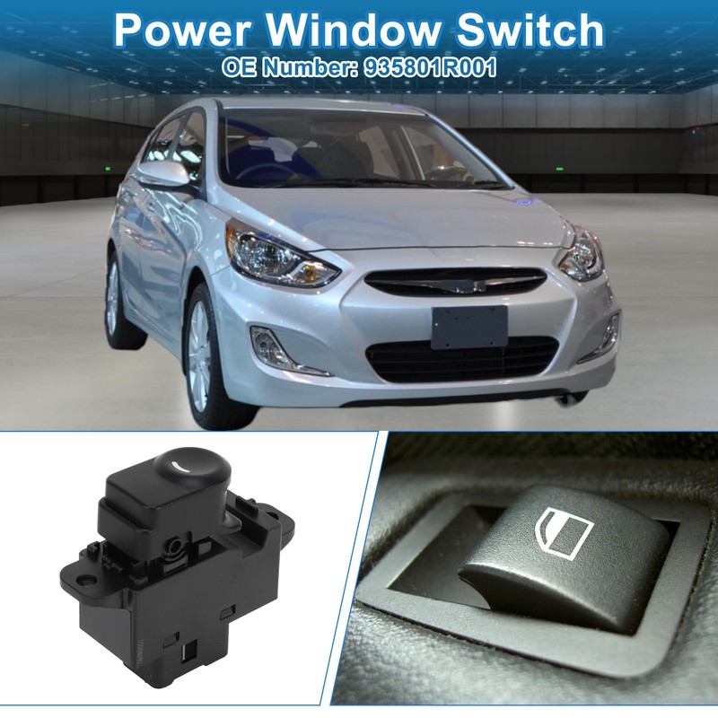 A ABSOPRO Power Window Switch No.935801R001 Front Right Passenger Side